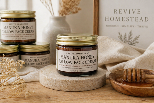 Manuka Honey Tallow Face Cream