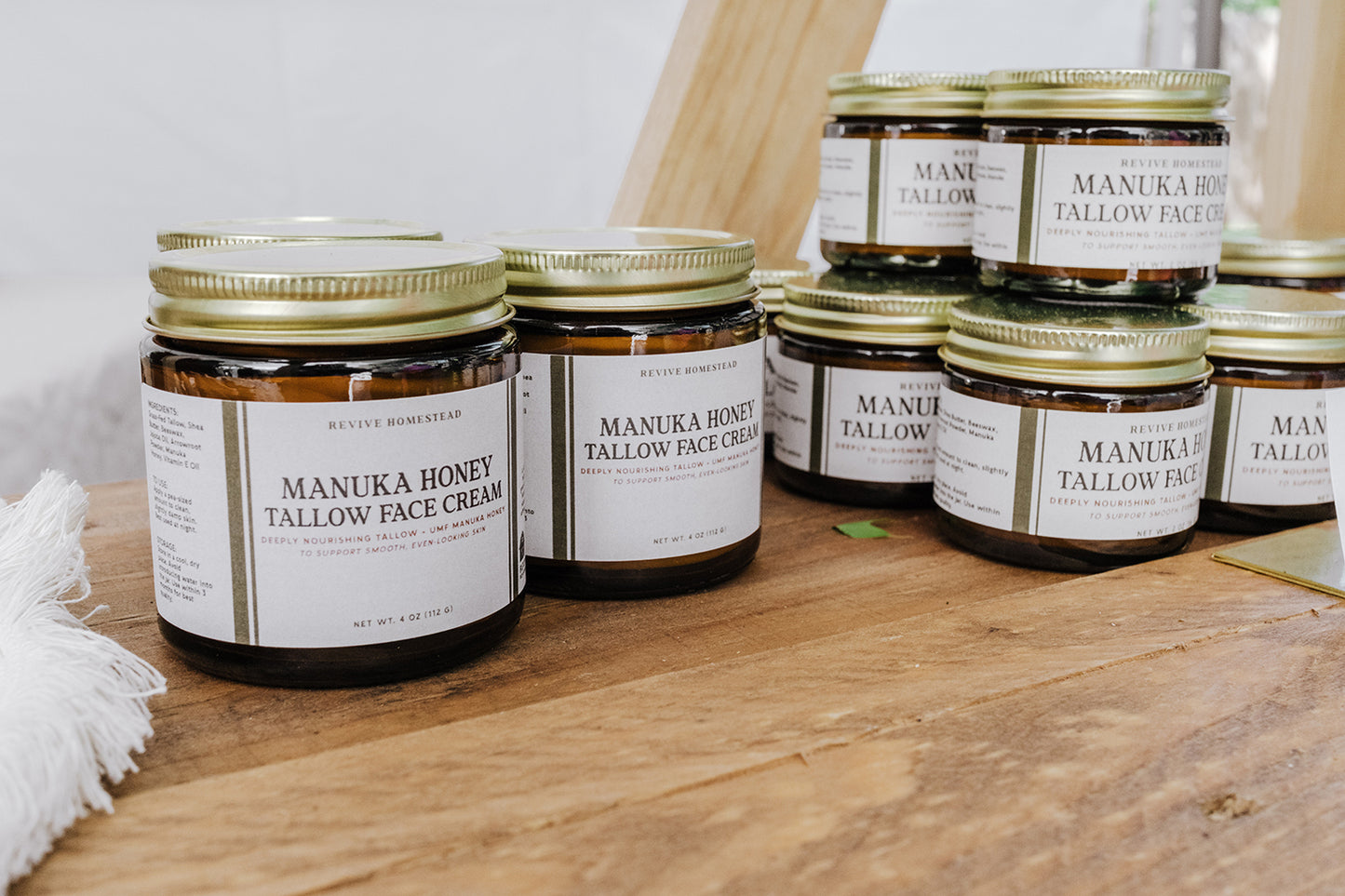 Manuka Honey Tallow Face Cream