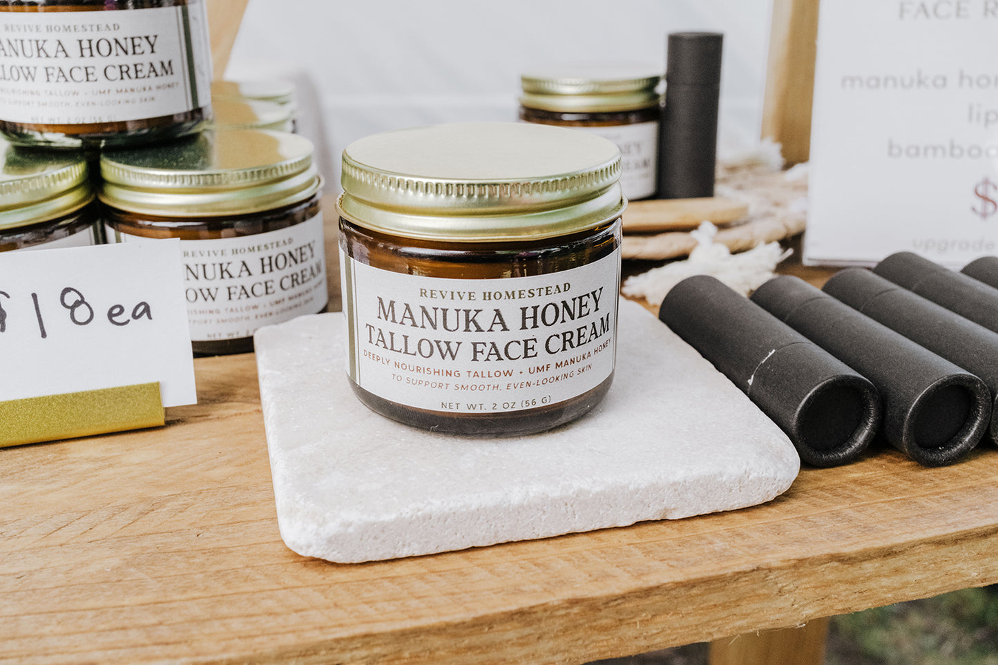 Manuka Honey Tallow Face Cream