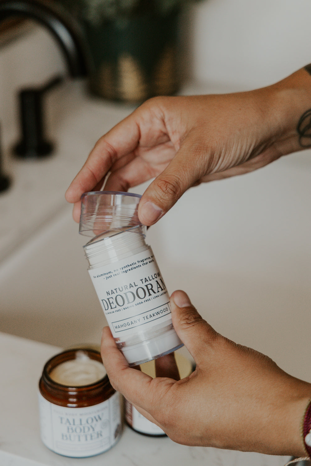 Tallow Deodorant (without Zinc Oxide)